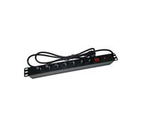 Multiprise rack 19 pouces prise PDU 7 x CEE 7/5 PZ071U