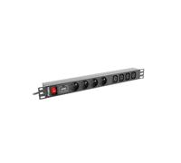 Multiprise RACK PDU 1U 16A 4x230V PL PDU-04E04I-0200-BK