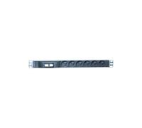 Multiprise rackable 19'' 1U 6 prises avec disjoncteur
