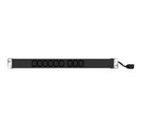 Multiprise rackable 19'' 9 prises C13 / cordon C14 avec voyant