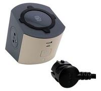 Legrand Bloc multiprise station charge – 2x prises terre + Qi + USB‑C + USB‑A 2m Taupe/Gris