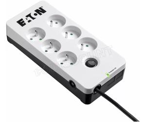 Multiprise Surtension Eaton Protection Box 6 prises (Noir)