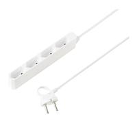 Multiprise Sygonix SY-5806878 x4 Blanc fiche Euro 1 pc(s)