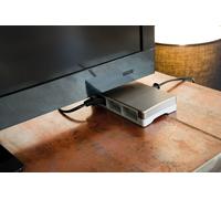 Multiprise THOMSON 6 Prises 2P 6A pour Salon Titane