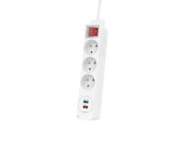 Multiprise, triple, USB-C/USB-A, PD/Quick Charge?, max.18 W, FR/ PL