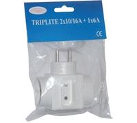 Multiprise triplite - 2x16 A + 1x6 A