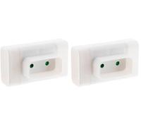 Multiprise Triplite 6A latérale - Blanc - Zenitech (Lot de 2)