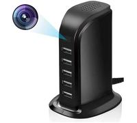 Multiprise USB Caméra Espion Grand Angle 120° Vidéosurveillance Full HD Wi-fi + SD 16Go YONIS