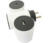 Multiprise WATT AND CO Multiprise WATT AND CO Chargeur 2xUSB