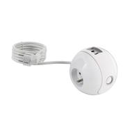 Multiprise WATTBALL + USB - blanc - Watt and Co