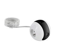 Watt&Co - Multiprise Multimédia WATTBALL 2P 16A + 1P 6A + USB 2,1A - Noire