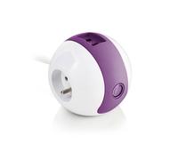 Multiprise WATTBALL + USB - violet - Watt and Co