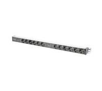 Multiprises - DIGITUS - 19" - 12 prises - Aluminium - Type F - Parafoudre