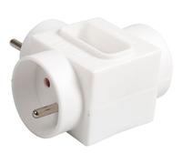Expert Line Multiprise murale 485250 - 3 prises sans fil (2x16A + 1x6A) - Protection enfant