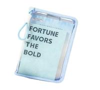 Multipurpose Clear Clipboard Document Organiser Hardcover Plastic File Bag with Handle for Classroom Office Presentation Clear Waterproof Document Pouches for Outdoor Work