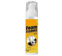 Multipurpose Foam Cleaner Spray, Foam Cleaner for Car and House Lemon Flavor, Rinse Free Stain Removal Kitchen Grease Cleaner, All-Purpose Household Cleaners for Kitchen/Bathroom/Car (1pcs)