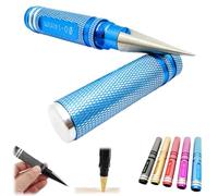 Multipurpose Manual Hole Punch,Steel Metal 0-14 mm Alloy Hole Puncher Reamer,Multifunctional Woodworking Opener,Expanding Hole Tool for Plastic & Wood,Hand Tools (Blue)