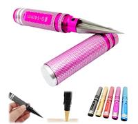 Multipurpose Manual Hole Punch,Steel Metal 0-14 mm Alloy Hole Puncher Reamer,Multifunctional Woodworking Opener,Expanding Hole Tool for Plastic & Wood,Hand Tools (Rose)