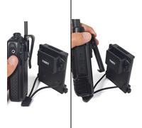 Multipurpose Molle Case for Walkie Talkie/Micro Radio,Tactical Radio Pouch,Durable Two-Way Radio Holder (R-MolleBelt)