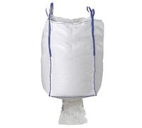 MULTISAC 45. 10 Big Bags (FIBC) 90x90x90 cm 1000 Kg bouche ouverte et soupape de décharge. (10)