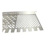 Multistation en acier inoxydable | Grille de maintien au chaud pour Broil King Regal Pellet 500 | avec support Drumstick | 3mm d'épaisseur