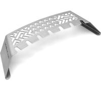 Multistation en acier inoxydable | Grille de maintien au chaud pour les séries Weber Q300/3000 | avec support Drumstick | 3mm d'épaisseur