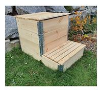 Multitanks - Composteur évolutif en bois naturel de 570 litres