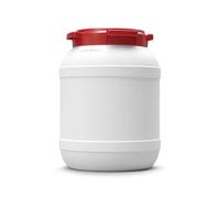 Multitanks Fut/Bidon plastique alimentaire grande ouverture à visser - CURTEC - 26 litres