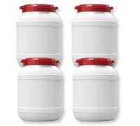 Multitanks Lot de 4 Fûts CurTec 15L en HDPE : Stockage Sécurisé