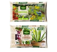 Multitanks Pack Terreau Universel vilmorin 20 L et Billes d'argile : Cultiver des Plantes Vigoureuses