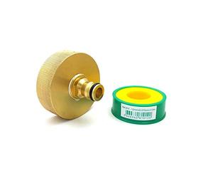 Multitanks Raccord femelle S60x6 avec nez de robinet raccord rapide en laiton