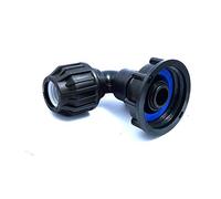 Raccord S60x6 avec sortie pression coudée 25mm