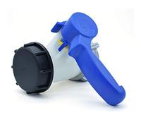 Multitanks Vanne papillon avec écrou flottant en aluminium S60x6 pour cuve 1000 litres IBC