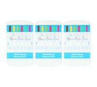 Multitest pour la détection de drogues et de médicaments dans l'urine (9 substances) - 3 pcs. Temptavit
