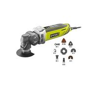 RYOBI Multitool 300 W Sac avec plateau de ponçage 24 feuilles abrasives & lames bois mé G