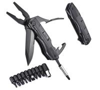 Azymut Gron 11 Tools + 9 Bits + Holster (h-p224052) Multitool Noir