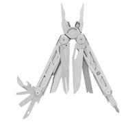 Multitool Badger Outdoor Claw 20 en 1, acier, deux lames, pince, ciseaux, lime, scies, tournevis, mètre, étui et clip, pour le camping, la survie, la randonnée et EDC
