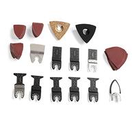 Multitool Blades Kit Set Accessories Tool 102pcs Papier de Verre Triangulaire Outil Ustensile Multitool Vane/Wing Kit Grip Lock Ravage