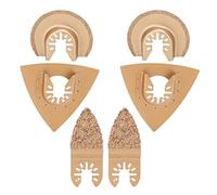 Multitool Lames 6Pcs Lame de Scie Oscillante Multitool Accessoires pour Outils Oscillants pour Worx, Fein etc.