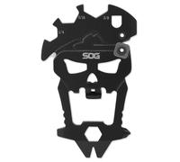 SOG MacV Tool SM1001 - Hardcased Black 12 outils en 1 : décapsuleur, tournevis, Mixte Adulte, Noir, Taille unique