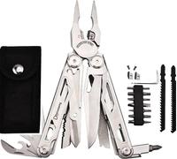 Multitool, matériau en acier inoxydable, 130KG de force de rotation maximale, utilisation multifonctionnelle, DL30 set complet argent