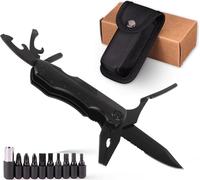 Multitool -Pocket Cutter Plier portable pliage EDC Multi -Tools pour le camping de survie d'urgence en plein air pères cadeaux de jour