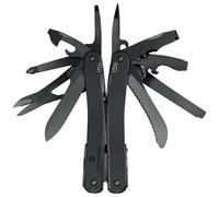 VICTORINOX Couteau Suisse Swiss Tool Spirit MXBS, 24 Fonctions, Outil Multifonction, y c. Pince, Tournevis, Ouvre-Boîtes, Étui-Ceinture Nylon, Noir