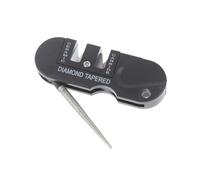 Multitools Aiguiseur de couteaux compact 4 en 1 et équipement d'extérieur portable et facile à transporter