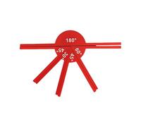 Multiunction Rapporteur d'angles Règle de mesure avec marquage mathématiques Aide à l'enseignement pour l'ingénierie Dessin Technique Mesure d'angle