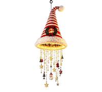 Multiuse Santa Hat, Light Christmas Cute, Decorative Santa Hat, Chandelier | Festive Ceiling Lights Mantel Decor Window Wall Porch Tree Ceiling Mantel Patio Home Party