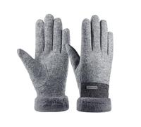MultiValue Gants Hiver pour Femme, Écran Tactile à Index Gants Chauds Tricotés Winter Gloves pour La Conduite Et La Marche Par Temps Froid