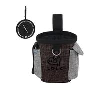 MultiValue Pochette à friandises pour chien, sac de promenade pour chien, sac à friandises pour chien, plusieurs poches avec distributeur de sacs à déjections, ceinture réglable, pochette à friandises