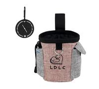 MultiValue Sac a Crottes Chien, Tissu Oxford Pochette Friandise Chien Multiples Poches Sac a Friandise Chien avec Distributeur de Sacs à Déjections Ceinture Réglable