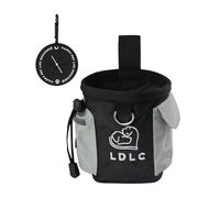 MultiValue Sac a Crottes Chien, Tissu Oxford Pochette Friandise Chien Multiples Poches Sac a Friandise Chien avec Distributeur de Sacs à Déjections Ceinture Réglable